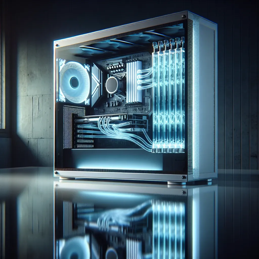 "Updated Dell Alienware Desktop featuring advanced GPU liquid cooling technology for enhanced gaming performance and thermal efficiency."